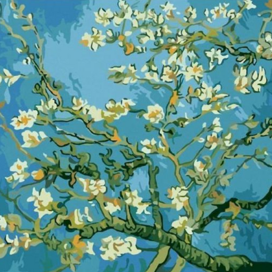 Van Gogh's Almond Blossom Van Gogh Paint By Number Set
