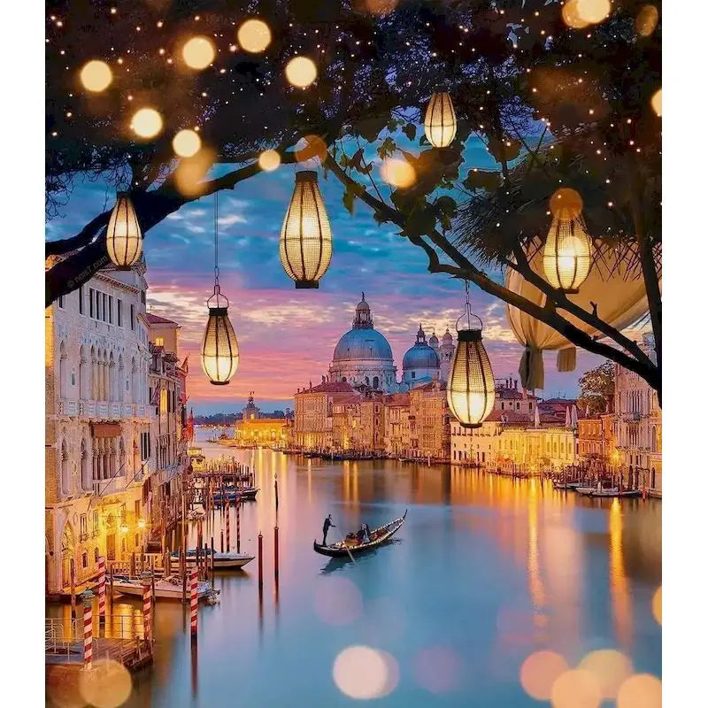 Venice at Dusk Paint by Numbers Kit