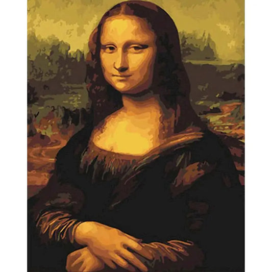 Mona Lisa Paint by Numbers Kit