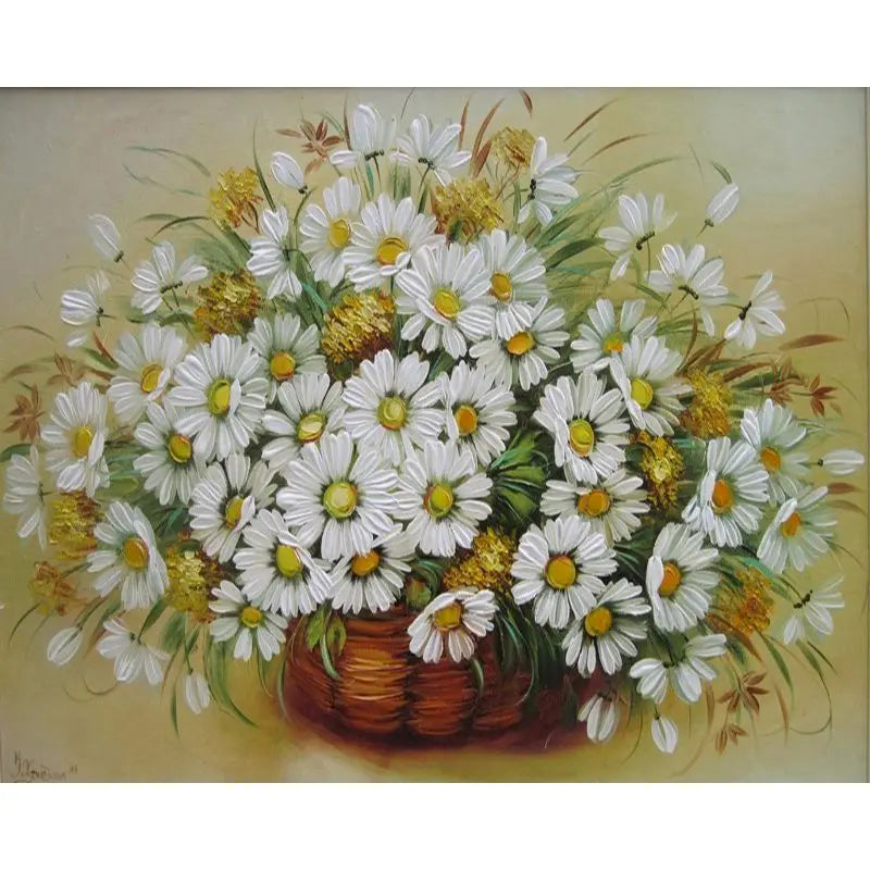 Bouquet of Daisies Paint by Numbers Kit