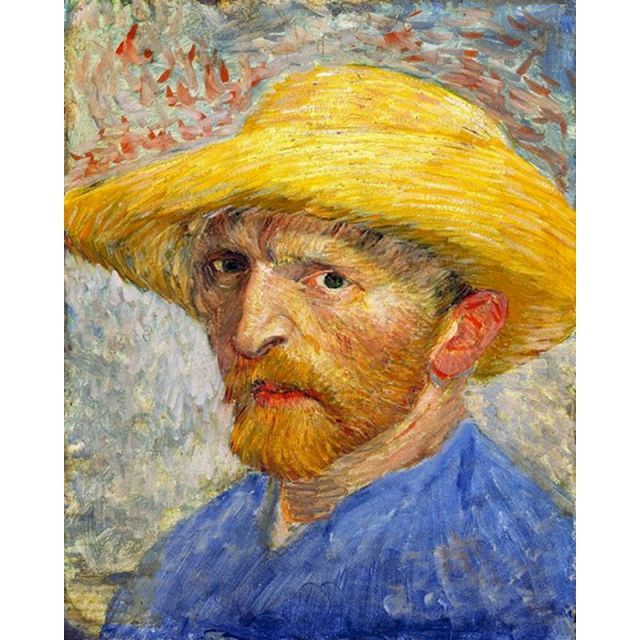 Paint by Numbers Kit of Van Gogh's Self Portrait